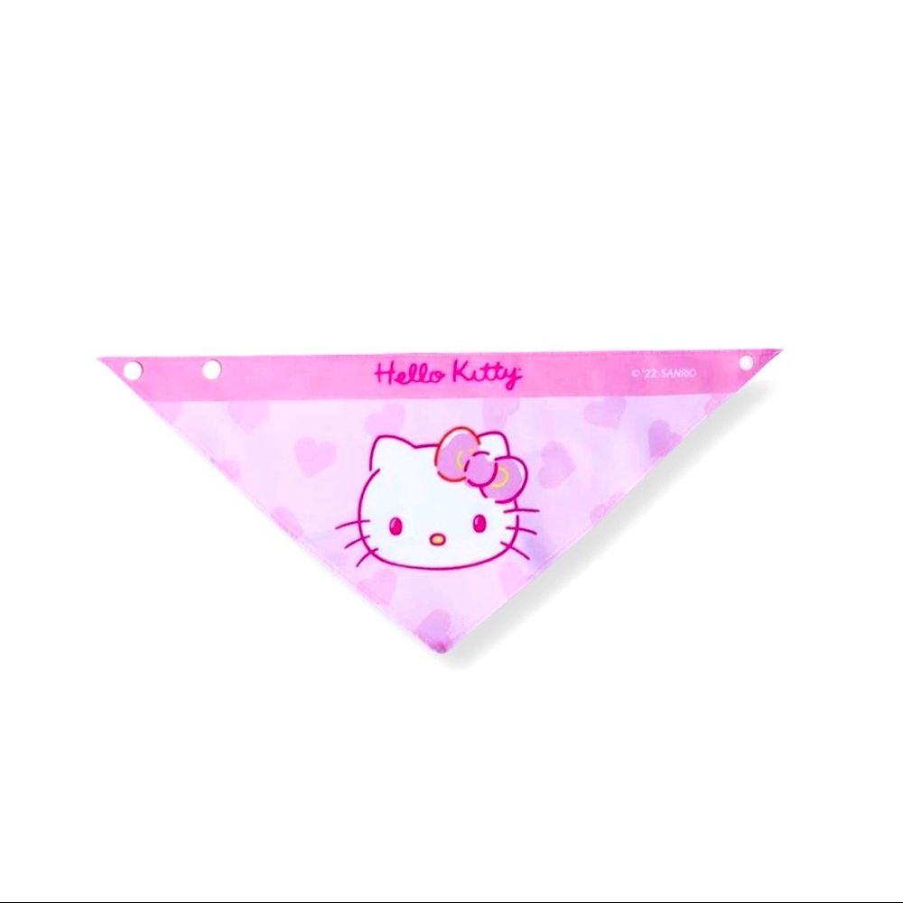 Hello Kitty pet bandanna snap closure.NWT